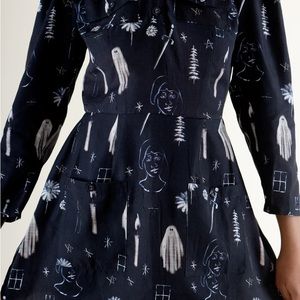 Samantha Pleet cabinet dress Haunted print size 10